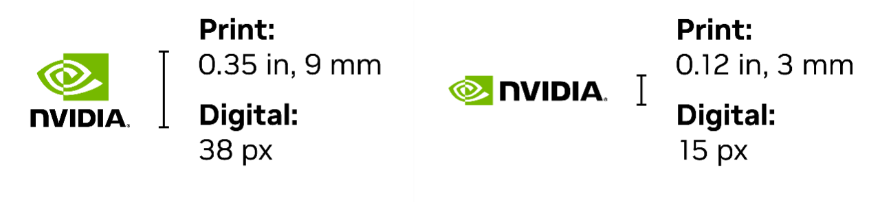  NVIDIA 徽标像素尺寸